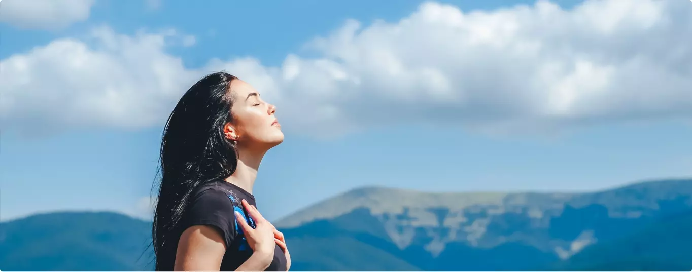 girl-blue-sky